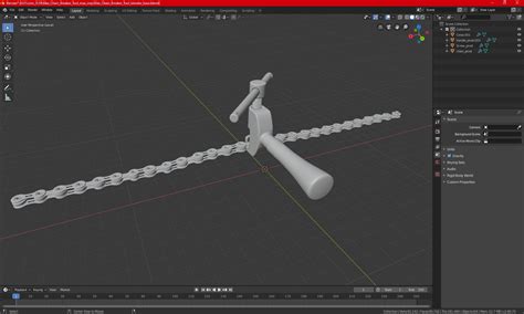 Bike Chain Breaker Tool 3d Model 19 3ds Blend C4d Fbx Max Ma