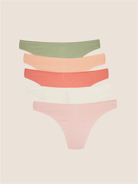 LCW DREAM Plain Bikini Knickers 5 Pack S2DM25Z8 H6K LC Waikiki