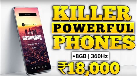 Top 5 Killer Powerful Smartphone Under 18k In India 2023 Best Phone