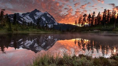 nature, Canada, Landscape, Lake, Forest, Mountain Wallpapers HD ...