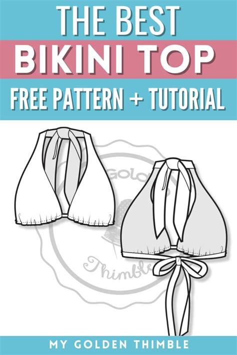 Free Bikini Top Sewing Pattern Pattern Styles