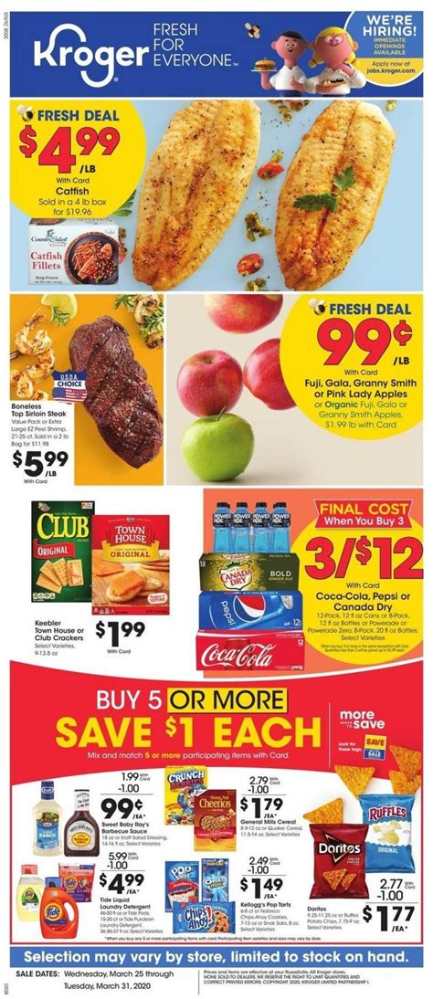 Kroger Weekly Ads & Special Buys from March 25