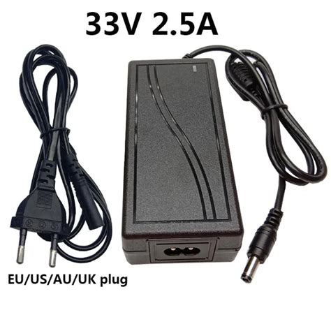 33V 2 5a DC Power Adapter 33 Volt 2500ma Supply Input AC 100V 220V 5