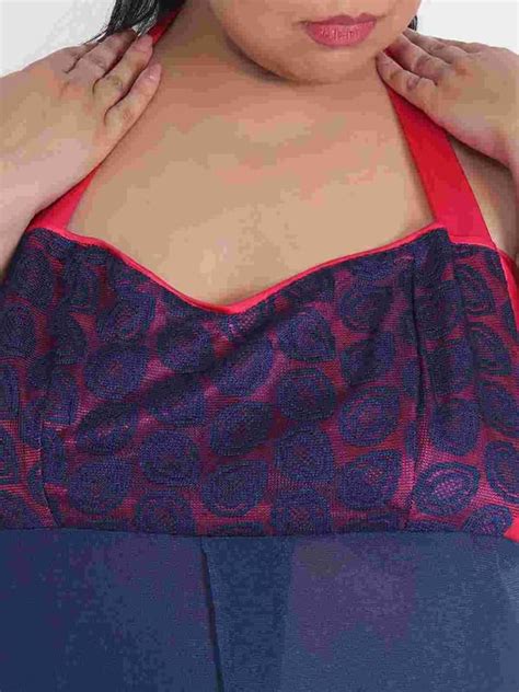 Plus Size Sexy Babydoll Bikini Dress With Panty For Honeymoon BB C