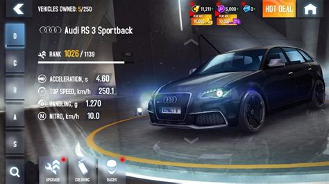 Asphalt 8 Audi Rs 3 Sport Back Best Gameplay Like And Subscribe Thanks For Watching😀 Episode