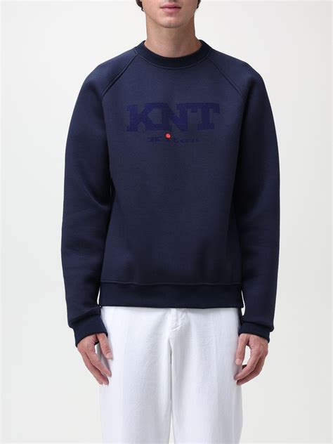 Kiton Sweatshirt In Blue For Men Lyst