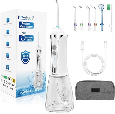 H2ofloss Hydropulseur Jet Dentaire Portable Irrigateur Oral