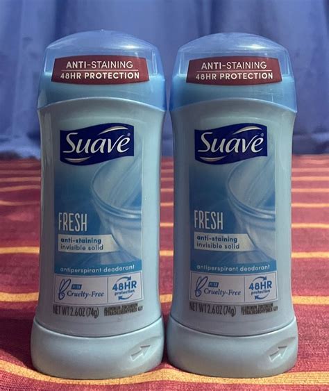 Suave 48hr Anti Staining Deodorant Beauty And Personal Care Fragrance And Deodorants On Carousell