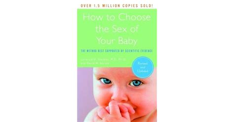 How To Choose The Sex Of Your Baby Fully Revised And Updated By Landrum B Shettles