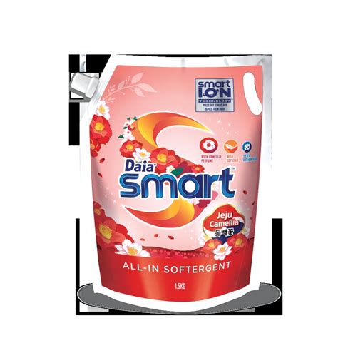 Daia Smart All In Softergent Jeju Camellia 1 5kg Shopee Malaysia