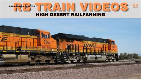 RB Afternoon Train Video BNSF 6931 EB Z TRAIN MP 740 NEEDLES SUB