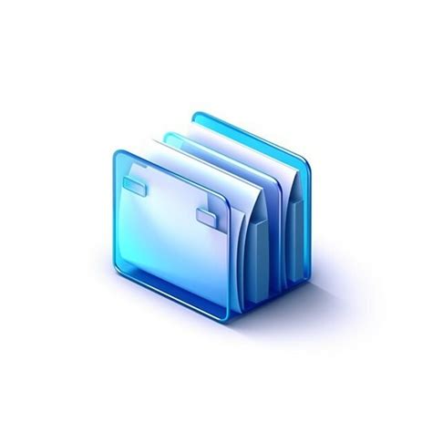 folder icon design premium ai generated image