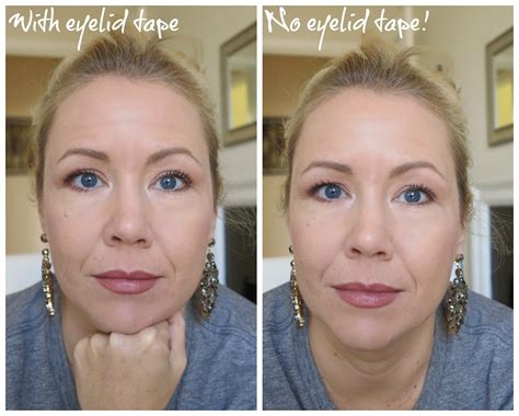 how to put on eyelid tape
