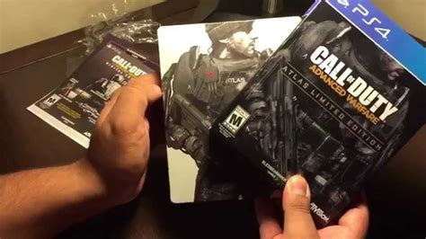 Ps4 Call Of Duty Advanced Warfare Unboxing Atlas Limited Edition Youtube