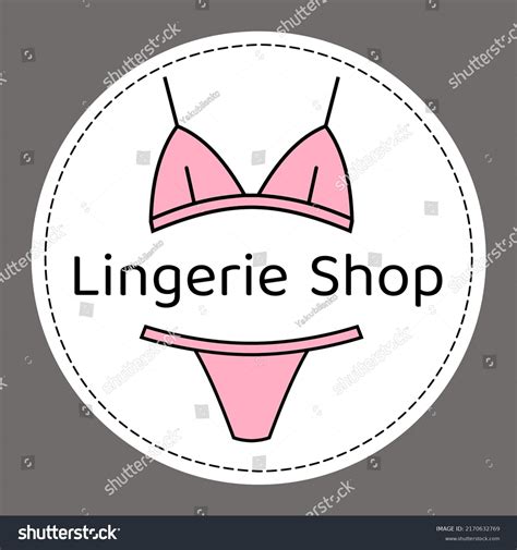 Lingerie Shop Logo Vector Stock Image Stock Vector Royalty Free Shutterstock