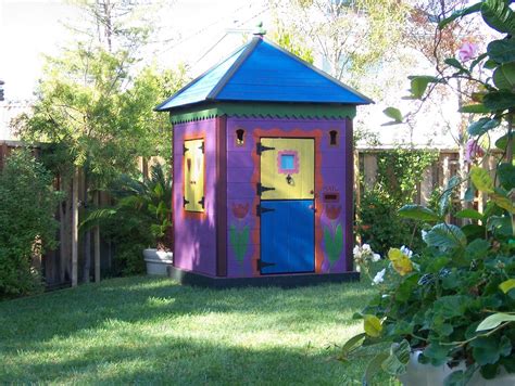 Garden Playhouse Plans — Barbara Butler Artist-Builder Inc. - Treehouse Building Supplies