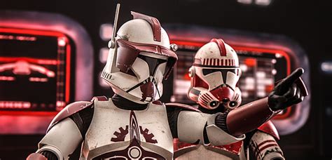 Hot Toys Clone Commander Fox Star Wars The Clone Wars