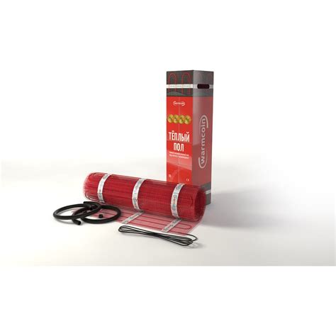 Маты нагревательные двухжильные Warmcoin ST PREMIUM, TEFLON, 150Вт/м.кв ...