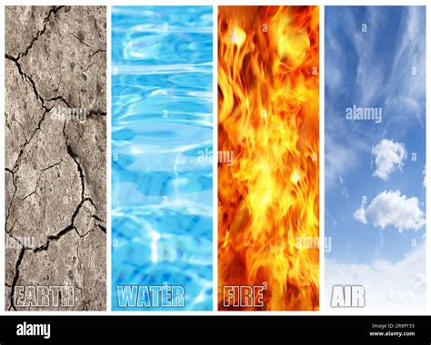 set   elements   names earth water fire  air stock