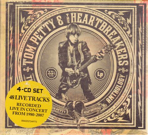 Tom Petty And The Heartbreakers The Live Anthology Box Set 4 X CD