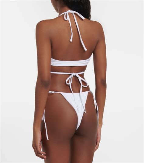 Zuri Bikini Top In White Jade Swim Mytheresa