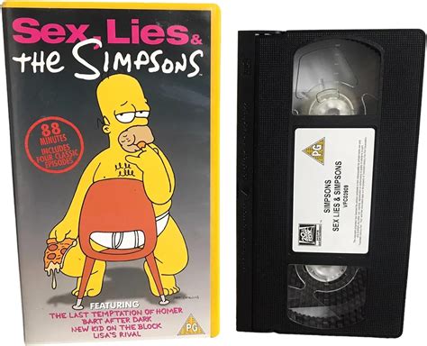 The Simpsons Sex Lies The Simpsons Vhs Matt Groening James L Brooks Sam Simon