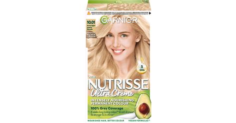 Köp Garnier Nutrisse Ultra Créme Permanent Hårfärg Extra Light Pearly Blonde på MEDS se