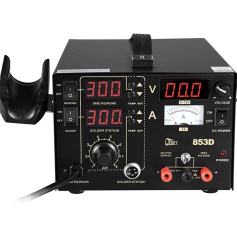 Hot Air SMD Soldering And Desoldering Station With Power Supply V A W PROK PKDS A