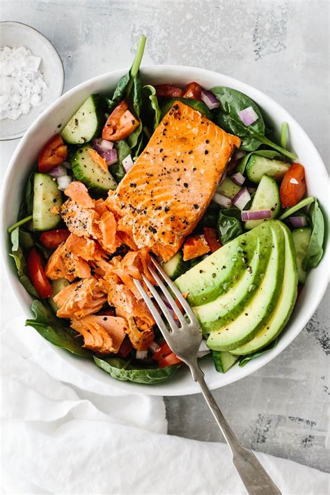 This Salmon Avocado Salad Is A Healthy Salad Recipe Thats Big On