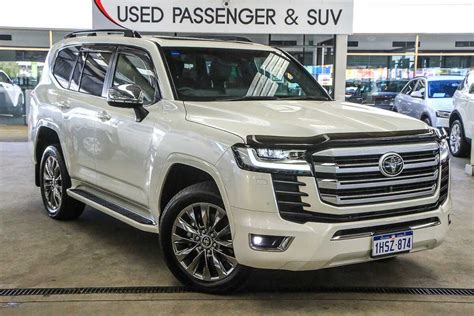 SOLD 2022 Toyota Landcruiser Sahara ZX In WHITE BLACK Used SUV