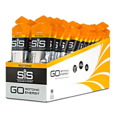 30x Isotonic Gel GO Energy - SiS