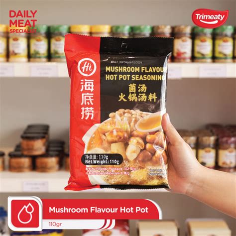 Jual Haidilao Mushroom Flavour Hot Pot Seasoning Gr Kab Tangerang Trimeaty Shop