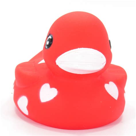 Red Heart Rubber Duck Valentine S Day Rubber Duck