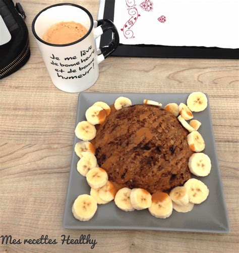 Petit Dej Bowl Cake Banane Et Chocolat Moelleux Et Rapide