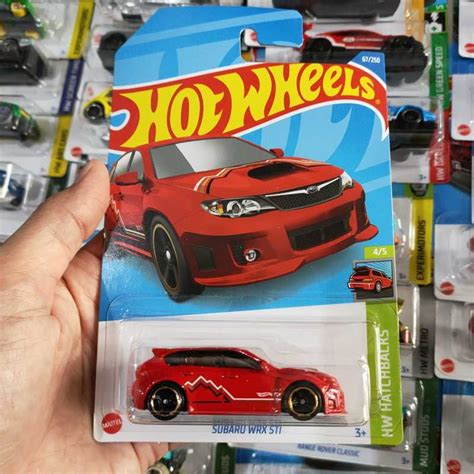 Jual Hot Wheels Hotwheels Subaru WRX STI Merah Red Lot H Di Seller