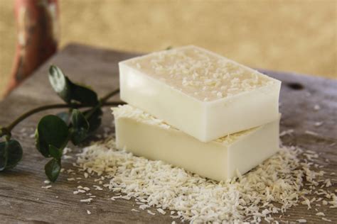 Coconut Soap With Floral Fragrance Free Stock Photo - Public Domain