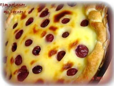 Flan Patissier Aux Cerises Recette Ptitchef