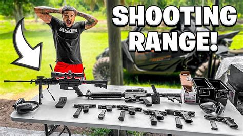 I Built A Gun Range In The Back Yard Of My Dream Home Braap Vlogs