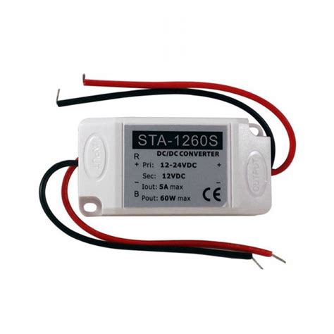 12V Stabilisator - 60Watt voor camper, boot of caravan
