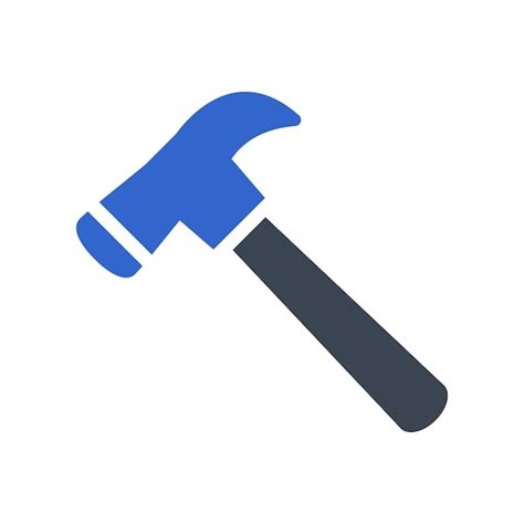 Premium Vector Hammer Construction Tool Icon