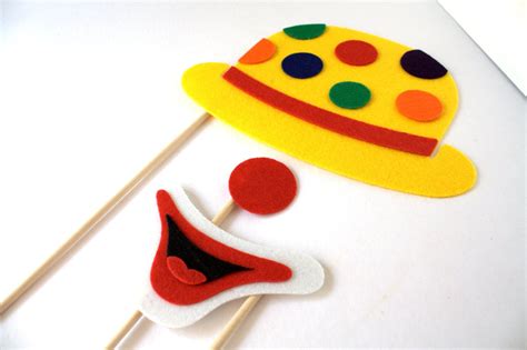 Clown Props Photo Props Party Props Birthday By Marodesigns