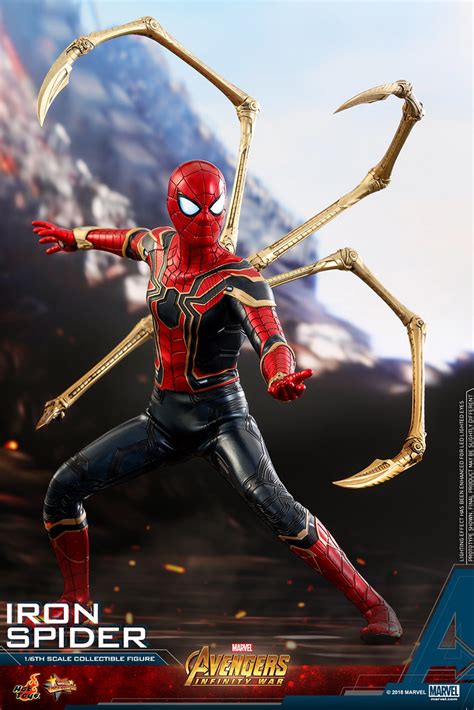 Hot Toys Mms Avengers Infinity War Iron Spider