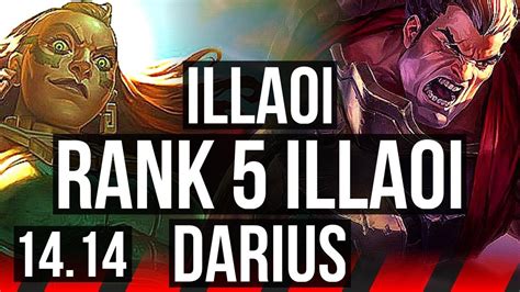 ILLAOI Vs DARIUS TOP Rank 5 Illaoi 5 1 0 VN Challenger 14 14