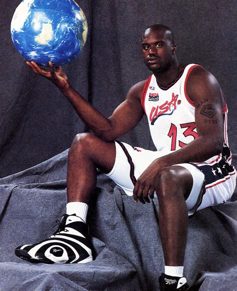 Flashback Shaquille O Neal In The Reebok Shaqnosis Complex