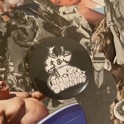 Sunami Hardcore Button Pin Sunami Hardcore Depop