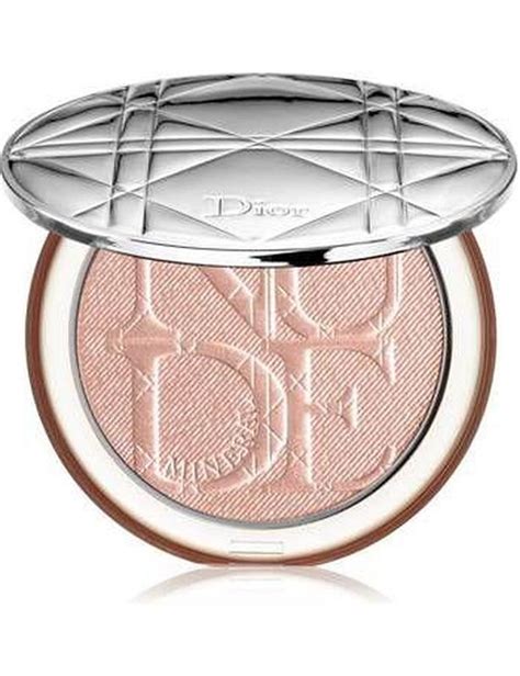 Хайлайтер для вишуканий dior nude luminizer shimmering glow powder 02