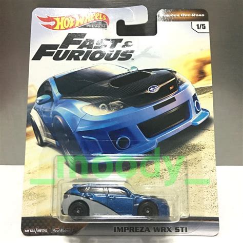 Hot Wheels Premium Fast Furious Furious Off Road Subaru Impreza WRX STI Hobbies Toys Toys