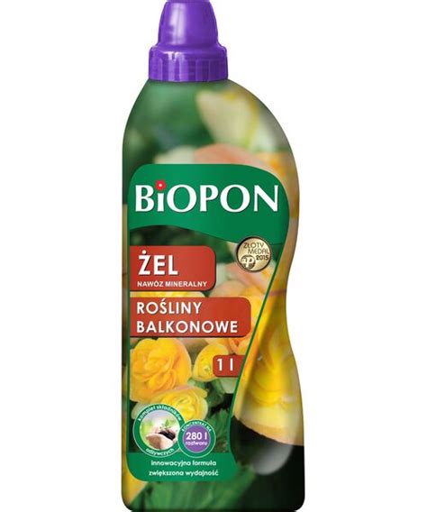 Nawóz mineralny Bopon ŻEL do roślin balkonowych 1 l Bopon Bricomarche pl