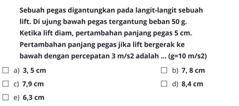 Kumpulan Contoh Soal Getaran Harmonis Fisika Kelas 11 Colearn