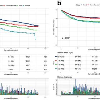 Kaplanmeier Survival Curves Of Anal Canal Squamous Cell Carcinoma